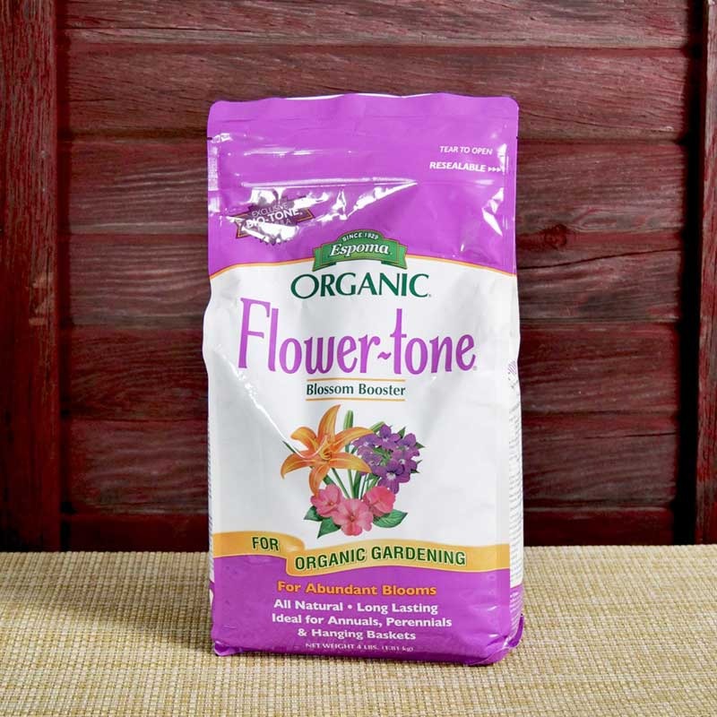 espoma organic plant-tone garden fertilizer Espoma Flower-tone Organic Fertilizer 4 lb. Bag